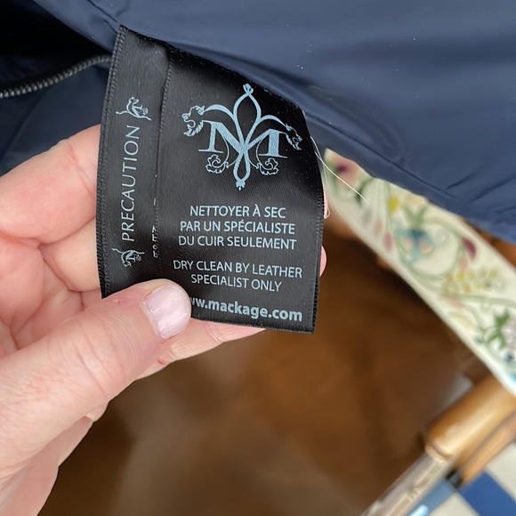 Mackage Jackets & Coats Navy Blue Mackage Coat Poshmark